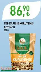 TARIM KREDİ BİRLİK KARIŞIK KURUYEMİŞ DOYPACK 300 G TARIM KREDİ BİRLİK KARIŞIK KURUYEMİŞ DOYPACK 300 G